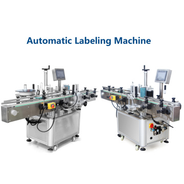 Máquina etiquetadora para botellas