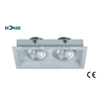 Matte white Color housing Ceiling Light 2*15W
