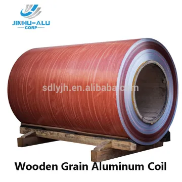 JINHU Wooden Grain Aluminium Coil for building material