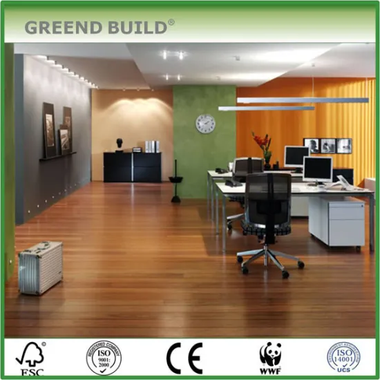 Modern office chinese jabota wood flooring