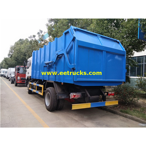 12 CBM Dongfeng Docking Trash Camions