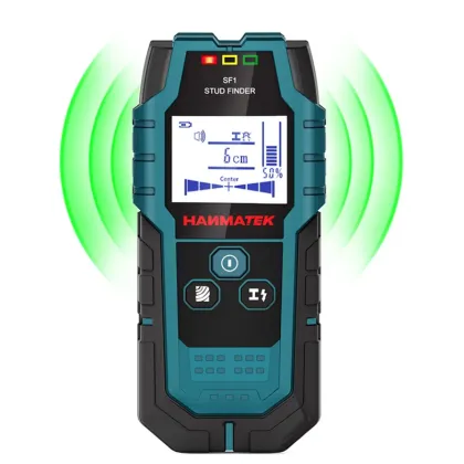 HANMATEK LCD HD Wood Stud Finder: Metal and Live Cable Detection
