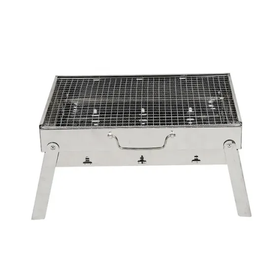 Portable Folding Stainless Steel Charcoal BBQ Grill for Outdoor Use