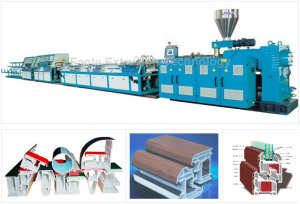 PVC Windows and Door Profiles Extrusion Line