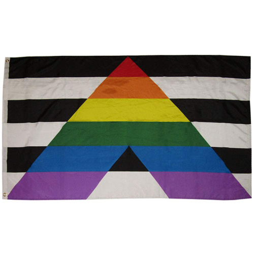 Polyester Large Rainbow Gay Pride Flag Colors