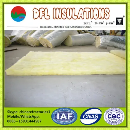 Insulation Glass Wool Felt Glass Wool Plants for Wall Insulation