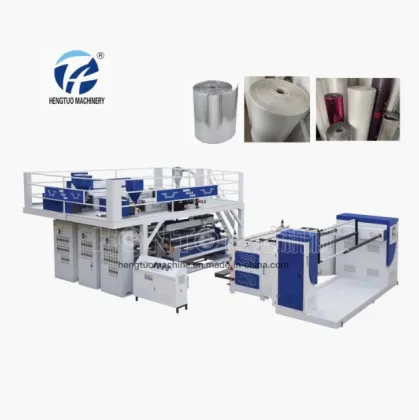 Five layer composite bubble film machine