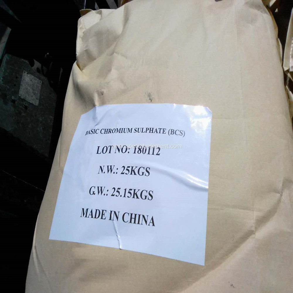 Basic Chrome Sulphate For Tannery