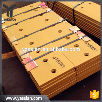 china supplier construction machinery parts 4T6381 heat-treated long life dozer cutting edge