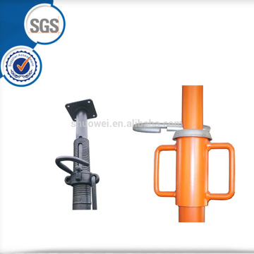 Shoring pipe props/Shuttering Telescopic Steel Prop from china hebei shuowei