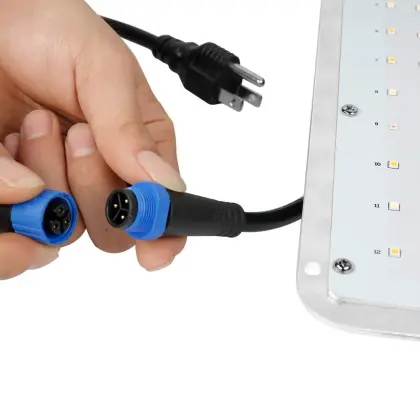 GE light bulbs for colors power indoor planting