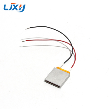 LJXH 2PCS PTC Heater Plate 12V 24V 30x30x6mm Thermostat Aluminum PTC Heating Element