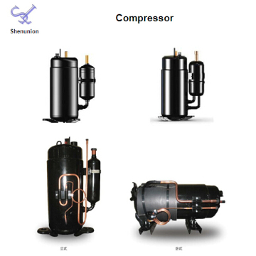 Rotary compressor for housing and commercial air conditioners