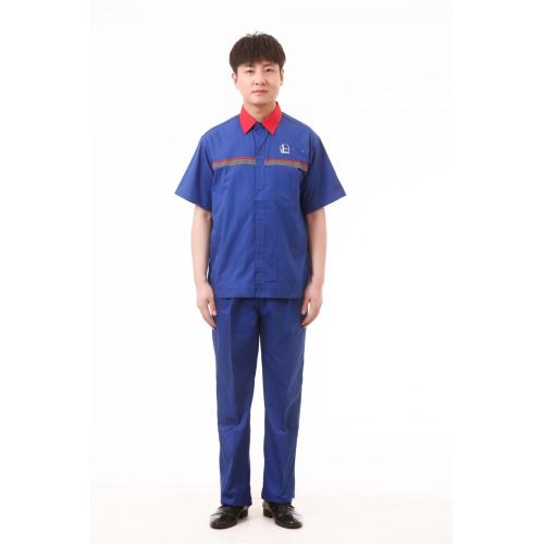 Summer jacket-style anti-static short-sleeved workwear