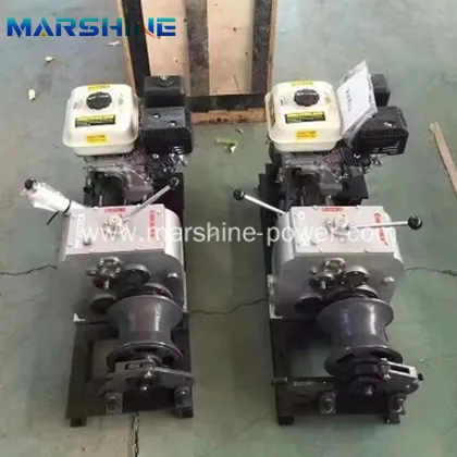 Gas Powered Rope Winch