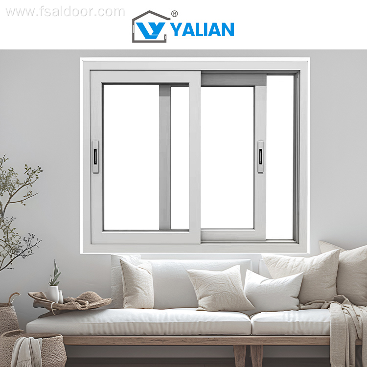 Aluminum Alloy Sliding Windows Modern Design Horizontal Open