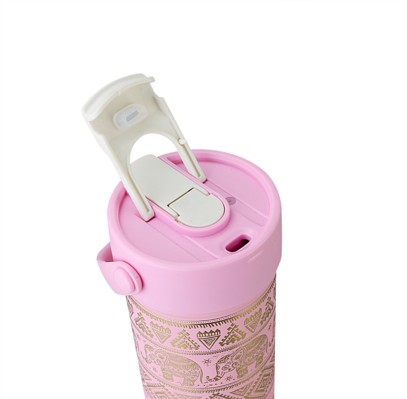 630ml vacuum travel tumbler with flip lid