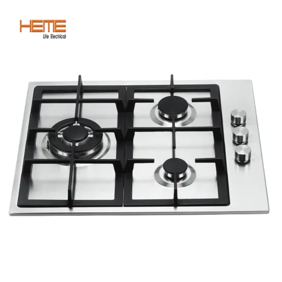 Modern Novel Design Built-In 3 Burner Gas Cooker for Home Installation Stove