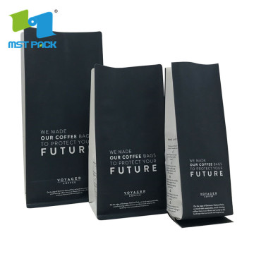 Custom Print 100% Biodegradable Coffee Bean Packaging Bags