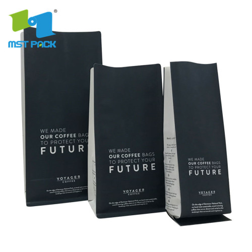 Custom Print 100 % biohajoavat kahvipapujen pakkauspussit