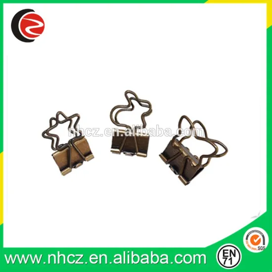Bronze Binder Clips