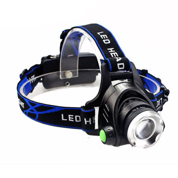 18650 Type LED Headlamp: Rechargeable, Waterproof, and Ultra-Bright with T6 Beam