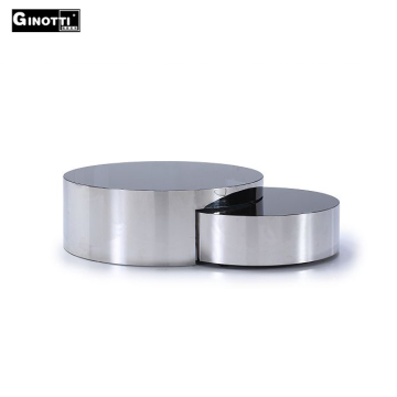 Unique design glass end table