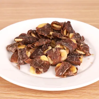 OEM Customized Pet Snacks: Duck Meat Roll Banana for Cats and Dogs