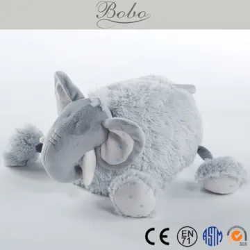 Hot Seller Grey Plush Elephant Toys for Kids