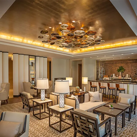 Classic Custom Shopping Mall Modern Hotel Crystal Chandelier