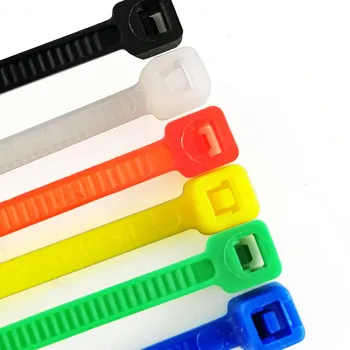 Flexible Reusable Cinch Strap with Zip Hook Loop Cable Tie