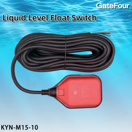 Red 10 m float level switch KYN-m15-10