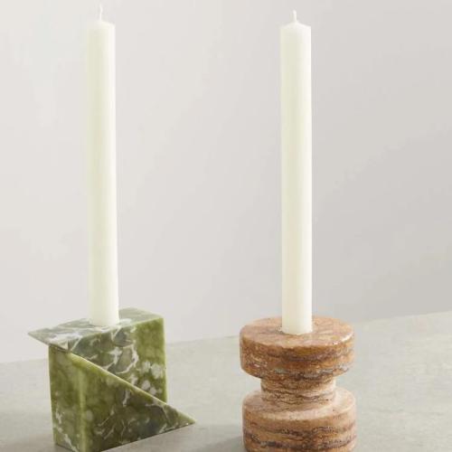 Stone Candle Holder Stand Decorating Marble Candle Holder