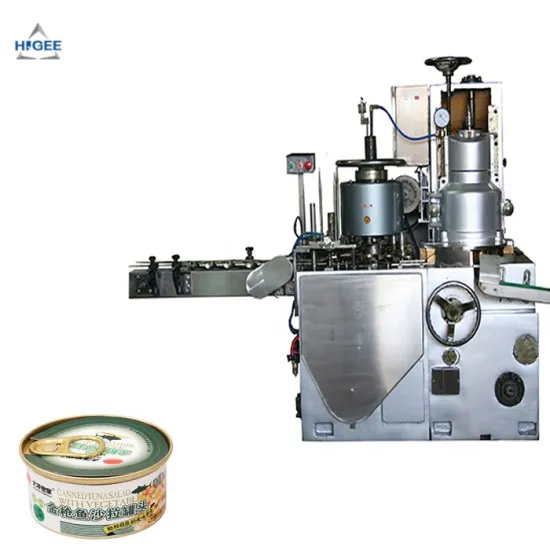 Metal Tin Can Filler, Seamer, and Cold Glue Labeling Machine for Pet Food
