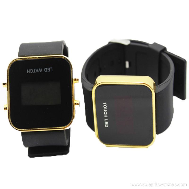 Factory Price Simple LED Watch Silicone Bracelet Watch