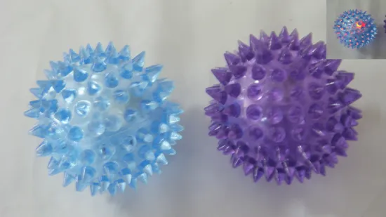 Light Up Flashing Spiky Balls