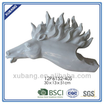 resin Horse head wall decor animal home decoration