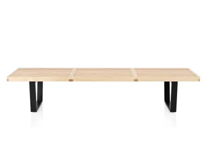 Nelson Style Natural Wood Garden Outdoor Bench