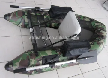Camou Individual Inflatable Belly Boat cheap Fishing Boat