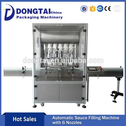 Automatic Canned Black Pepper Sauce Filling Machine