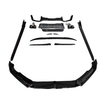 Black Knight Body Kit for BMW X4 G02 - Front Lip, Tail Lip, Tail Throat, Tail Wing
