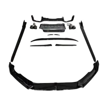 Black Knight Body Kit for BMW X4 G02 - Front Lip, Tail Lip, Tail Throat, Tail Wing