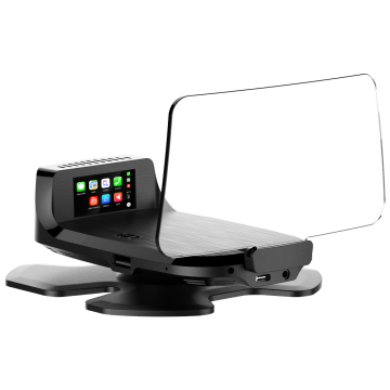 Universal HUD Head Up Display with CarPlay, Navigation, and OBD2 Connectivity