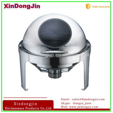 XDJ-721KS Vissible Buffetware Chafer,high-class Buffet tool,glass Hotel Chafer Buffet Food Warmer