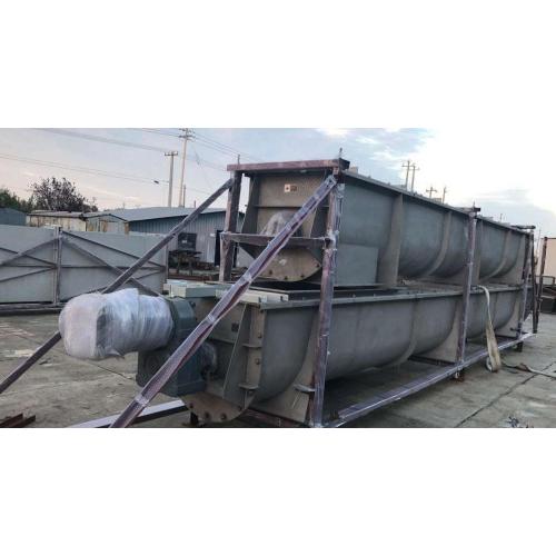 Silo Outfeed Screw Conveyor for Paper Fiber