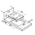 Gaskocher 4 Brenner Gaskocher 4 Brenner