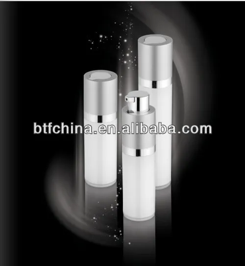 plastic bottle cosmetics containers with inner bottle