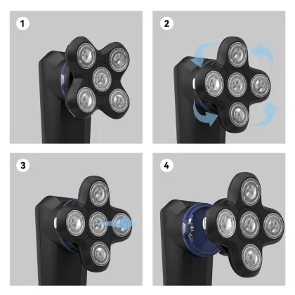 Unibono Portable electric mens shavers