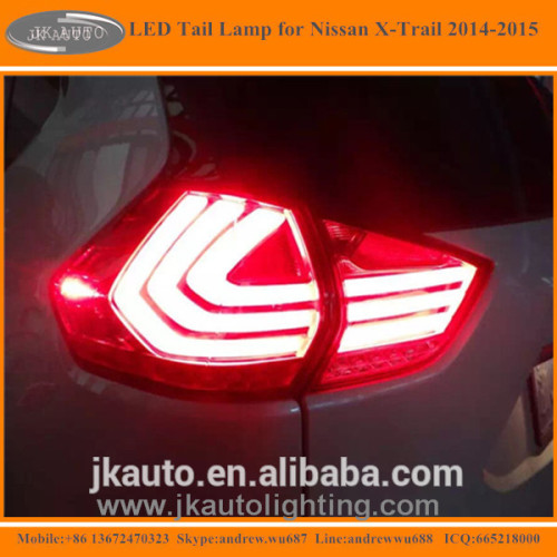 New Arrival LED Tail Lamp for Nissan X-Trail Multifunctional LED Tail Light for Nissan X-Trail 2014-2015 LED Back Light