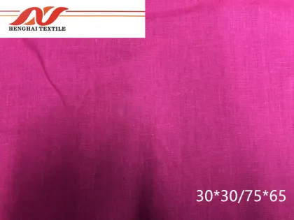 Mei Red Fabric 30*30/75*65 142cm 111gsm